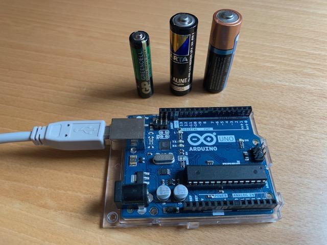 Câble alimentation Arduino pour piles 9V