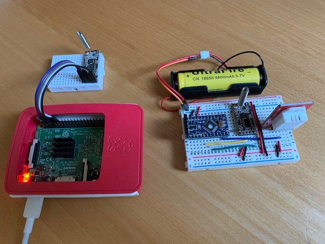 Réalisation d'une Sonde de Température Sans Fil 433 Mhz sur base