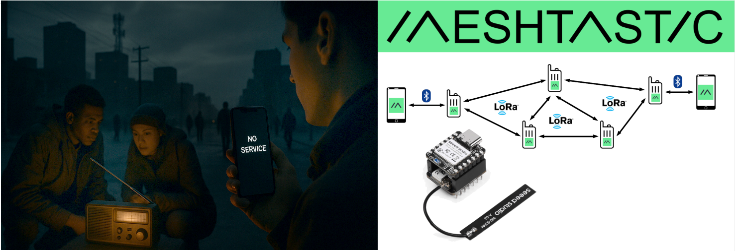 Discover Meshtastic with a XIAO nRF52840 & Wio SX1262 kit