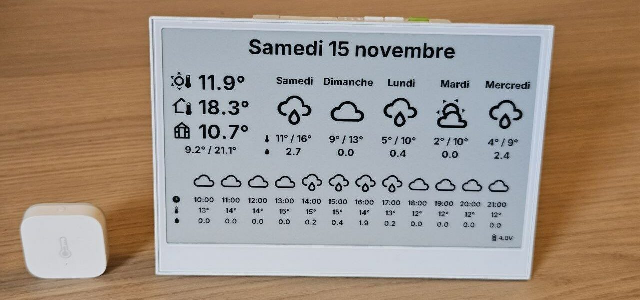 Station Météo-France reTerminal E1001