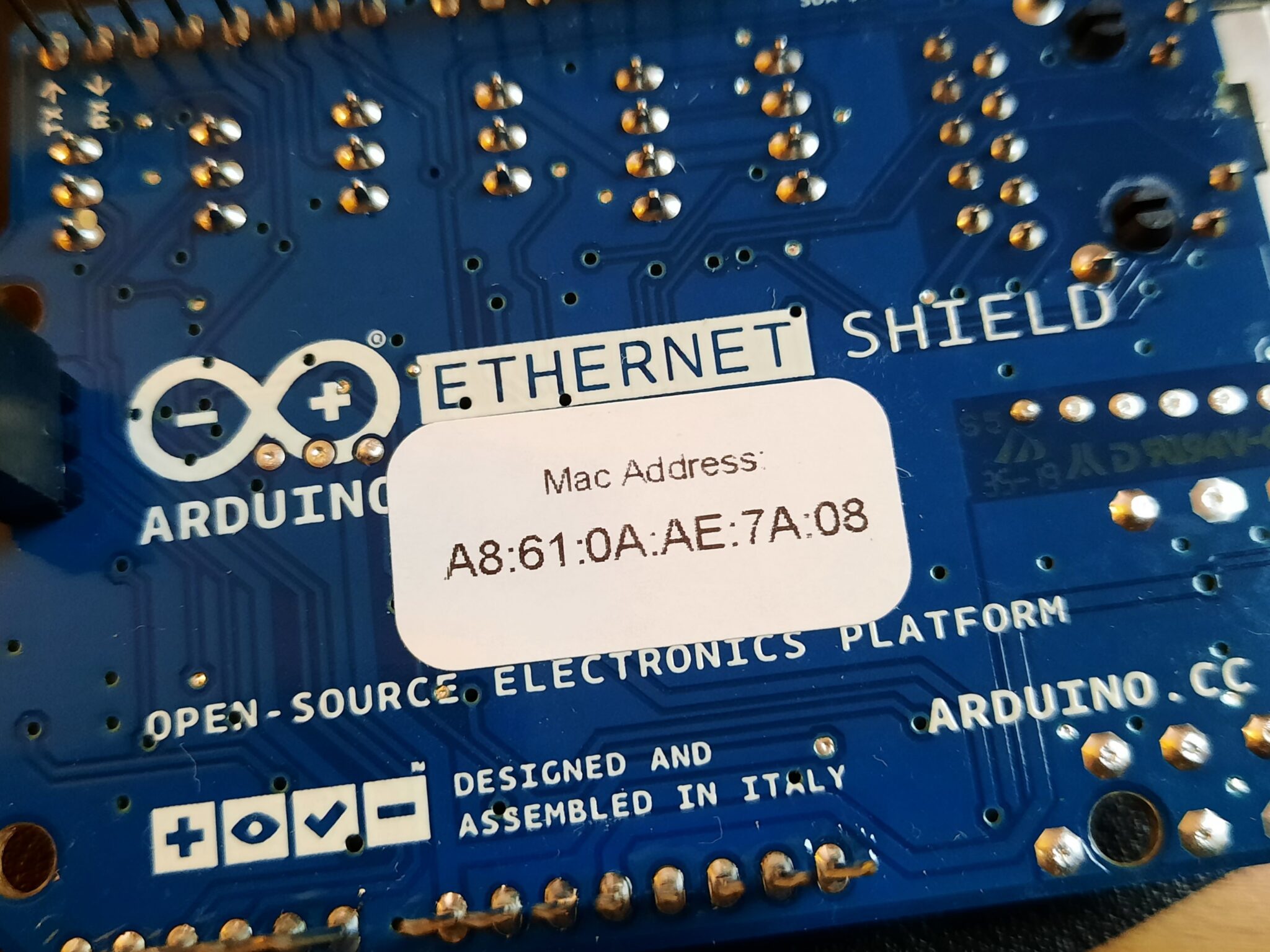 Arduino Modbus TCP