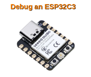 Debug an ESP32-C3 via its JTAG interface